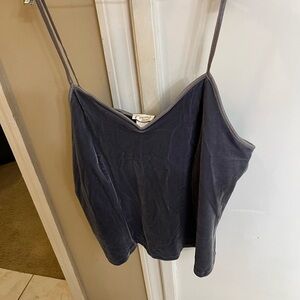 Free People Charcoal Camisole Top XL